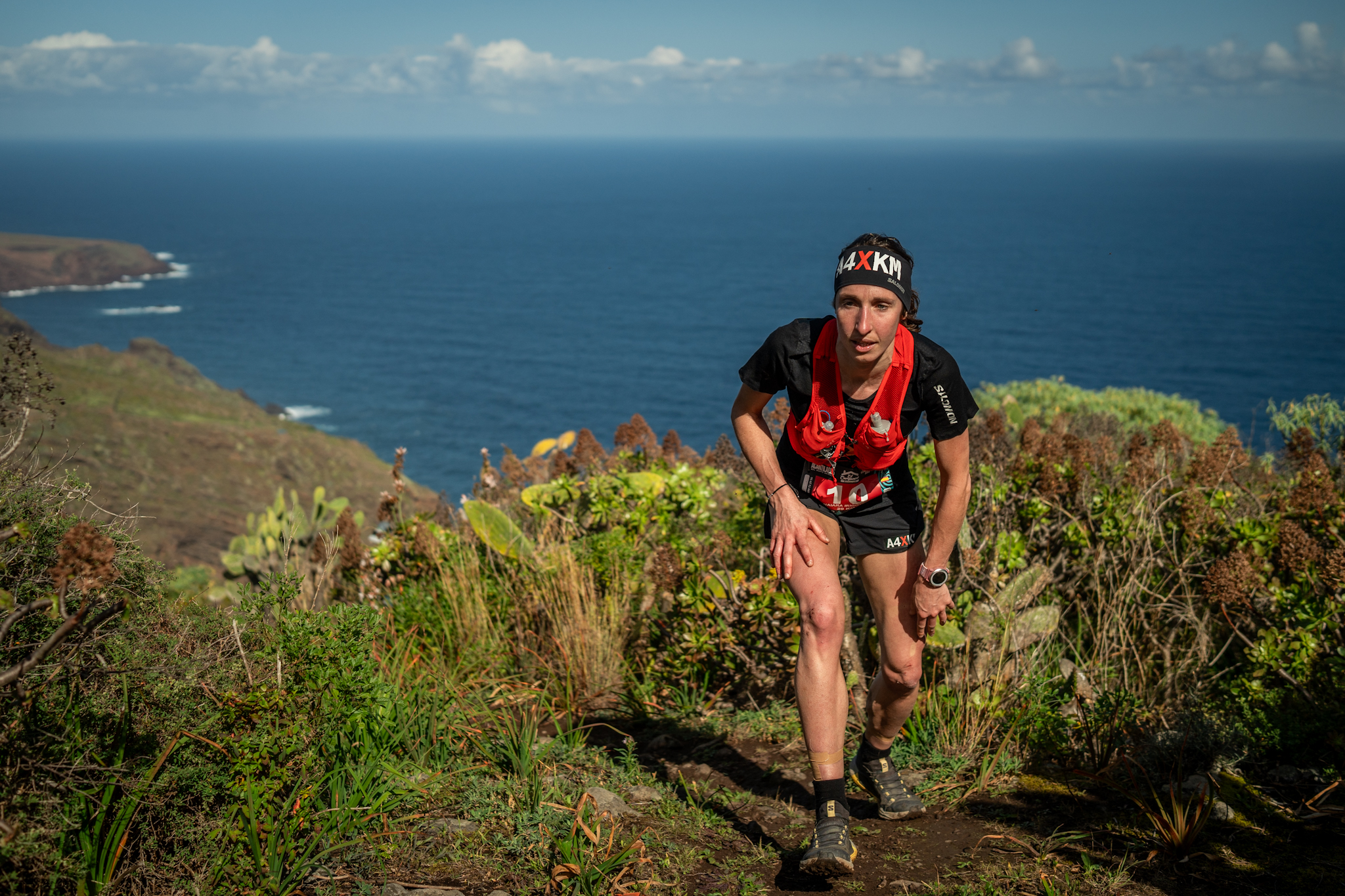 Naiara Irigoyen, segunda en la carrera "Acantilados de Norte"